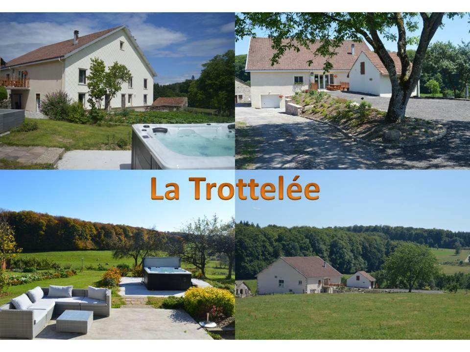 Chambres Et Table D'Hotes La Trottelee Bellefontaine  Exteriér fotografie