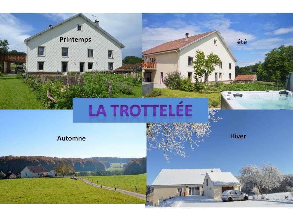 Chambres Et Table D'Hotes La Trottelee Bellefontaine  Exteriér fotografie